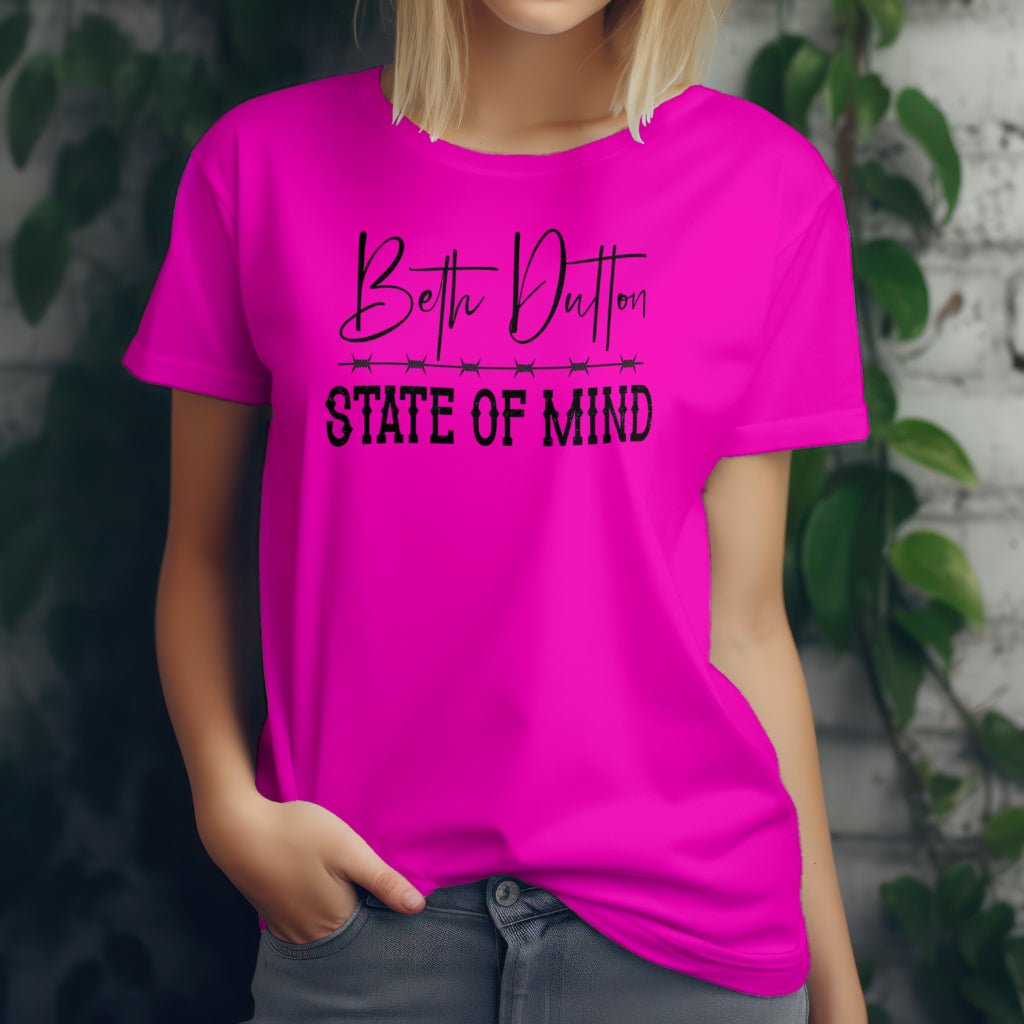 Ladies “Beth Dutton state of mind” tshirt