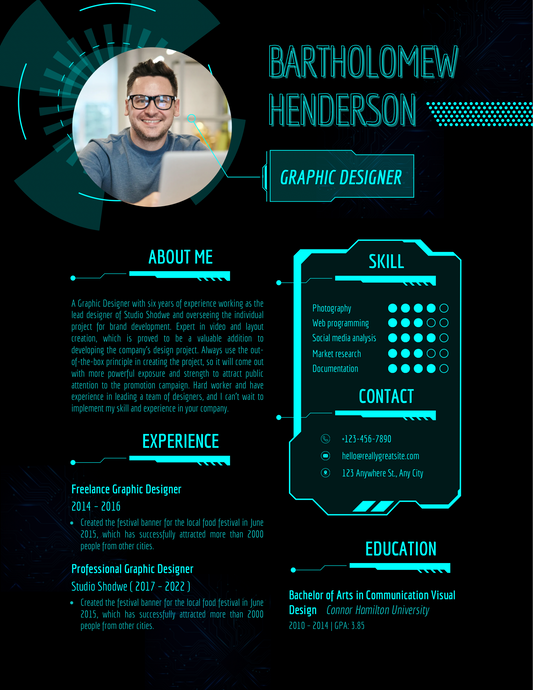 Modern Resume template