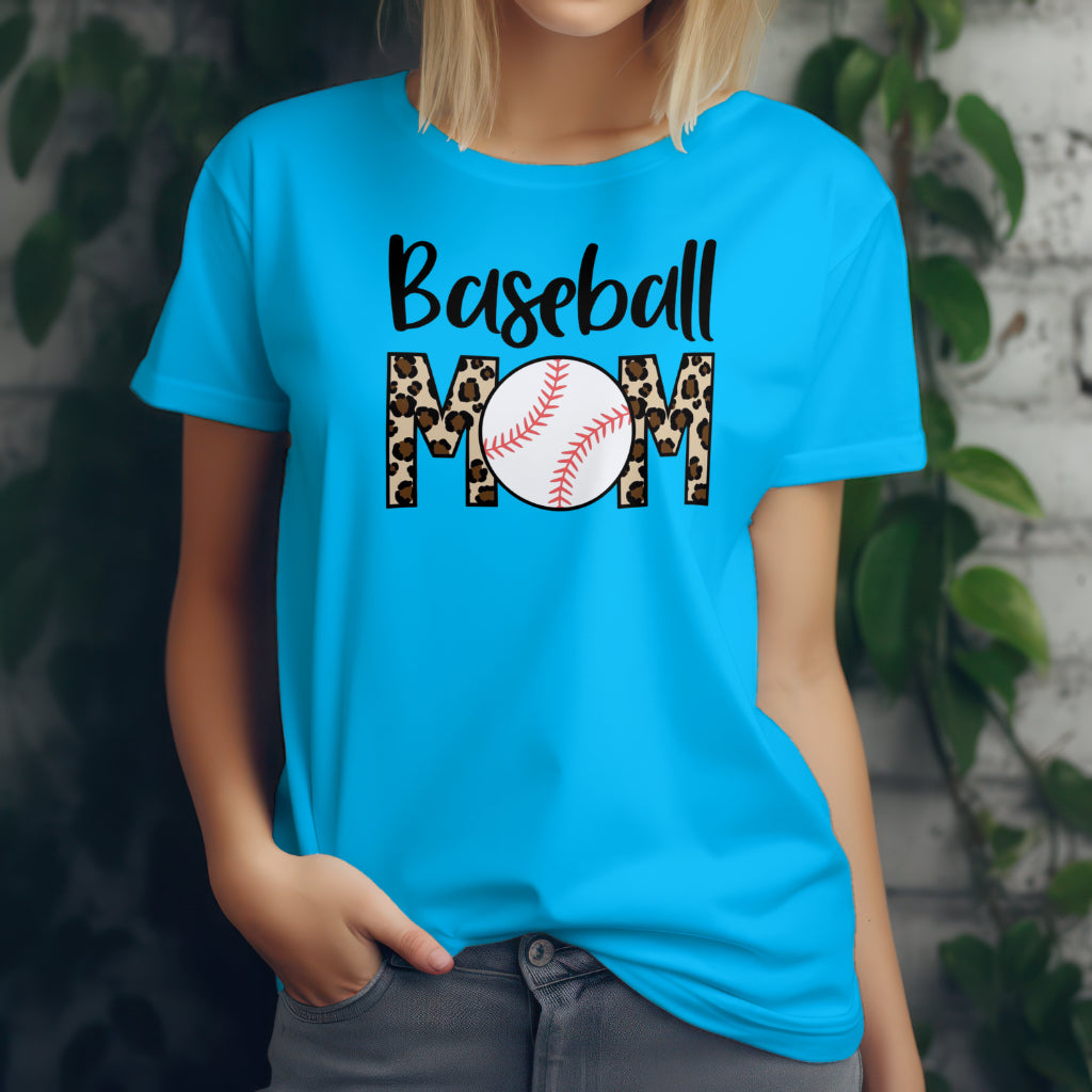 Ladies Baseball Mom Tshirt