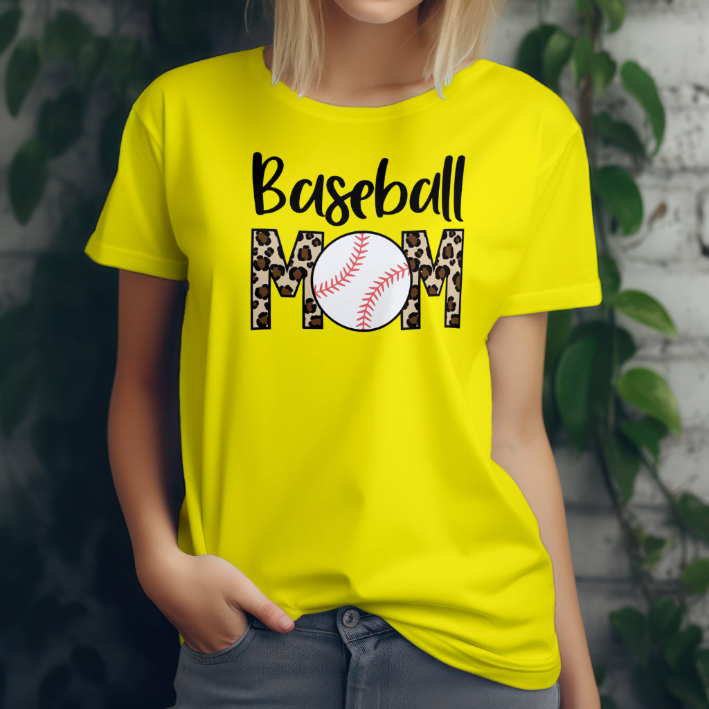 Ladies Baseball Mom Tshirt