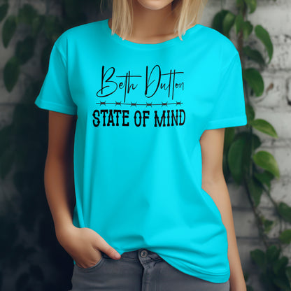 Ladies “Beth Dutton state of mind” tshirt