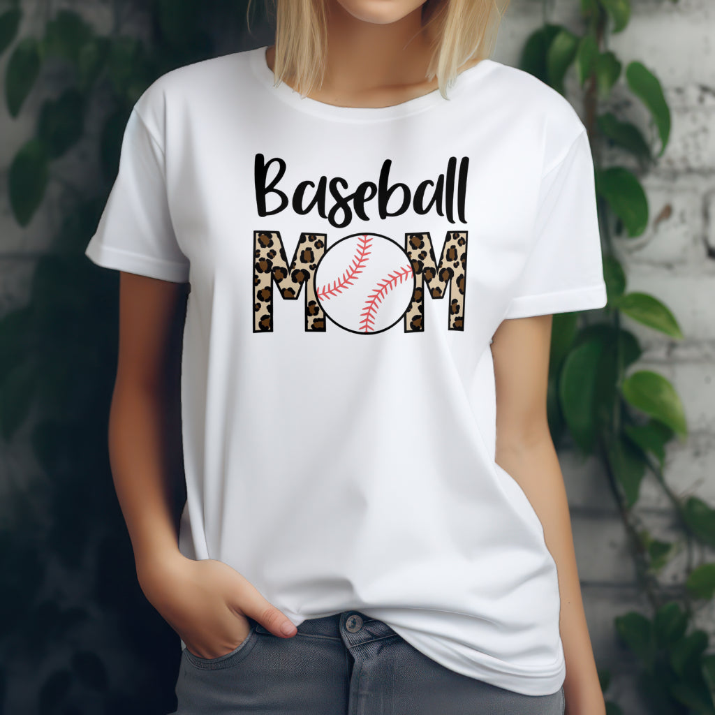 Ladies Baseball Mom Tshirt