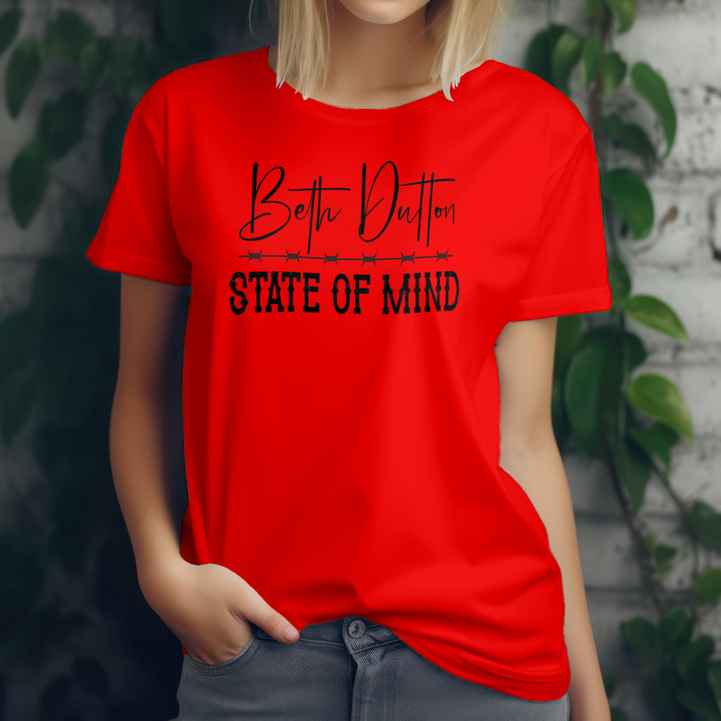 Ladies “Beth Dutton state of mind” tshirt